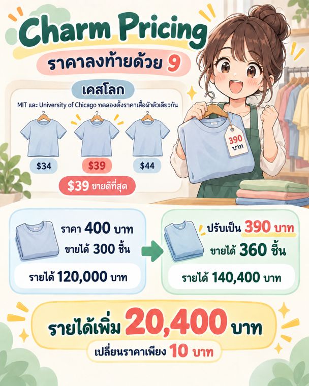 ตัวอย่างภาพ Framework & Business Model PART 2 Charm Pricing